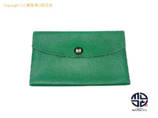 エルメス HERMES エルメス クシュベル グリーン ポシェットリオ クラッチバック セカンドバック ポーチ 【 TM2309038 】の基本紹介画像