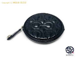コーチ COACH コーチ 丸型 コインケース 小銭入れ サイフ 財布 エナメル ※ポスト投稿でのご発送になります。 【 TM2309041 】の基本紹介画像
