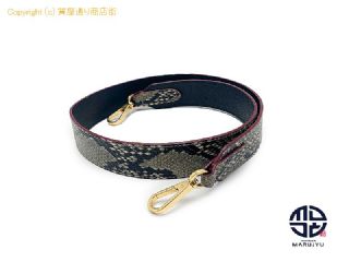 ココセリュックスゴールド COCOCELUX GOLD ココセリュックスゴールド パイソン型押し ショルダーストラップ 【 TM2309042 】の基本紹介画像