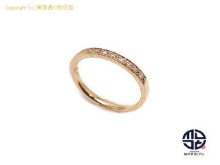 4℃ 4℃ ヨンドシー K10 10金ピンクゴールド ダイヤモンド ハーフエタニティ リング 指輪 アクセサリー 約5号 ピンキー 【 TM2309081 】の基本紹介画像