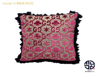 グッチ GUCCI グッチ GGジャガード ベルベット クッション インテリア 【 TM2310007 】の基本紹介画像