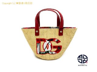 ドルチェ&ガッバーナ DOLCE&GABBANA ドルチェ&ガッバーナ D&G ストロー かごバック キッズ ミニバック 【 TM2310008 】の基本紹介画像