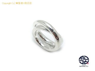 エルメス HERMES エルメス SV925 シルバー ヴェルティージュ リング 指輪 アクセサリー 56号(実寸約15号) 【 TM2309079 】の基本紹介画像