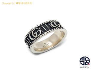 グッチ GUCCI グッチ SV925 シルバー ダブルG ロゴ 551899 リング 指輪 アクセサリー サイズ17号(実寸約16号) 【 TM2309090 】の基本紹介画像