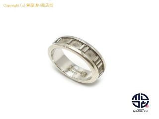 ティファニー TIFFANY ティファニー SV925 シルバー アトラス リング 指輪 アクセサリー 約12.5号 ※ポスト投稿でのご発送になります。 【 TM2309089 】の基本紹介画像