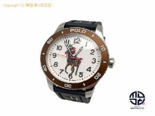 POLO RALPH LAUREN ポロラルフローレン 47285361003 メンズ 腕時計 自動巻き AUTO 【 TM2304077 】の基本紹介画像