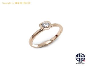 カルティエ CARTIER Cartier カルティエ 750 18金ピンクゴールド ダイヤ ディアマンレジェ ハート リング 指輪 アクセサリー 50号 【 TM2310039 】の基本紹介画像