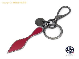 ルブタン Christian Louboutin クリスチャンルブタン レッド ソール キーリング キーホルダー 【 TM2310055 】の基本紹介画像