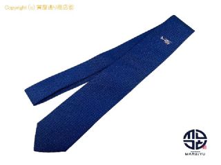 エルメス HERMES エルメス ネクタイ ヘリコプター刺繍 Hパターン ネイビー メンズ アパレル 【 TM2310075 】の基本紹介画像