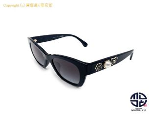 シャネル CHANEL シャネル スクエア シェイプ アイウェア カメリア ハート フェイクパール サングラス A71468 アパレル 【 TM2310091 】の基本紹介画像