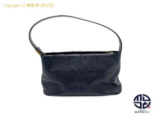 バーバリー BURBERRY バーバリー 黒 内側チェック ワンショルダーバック 【 TM2310095 】の基本紹介画像