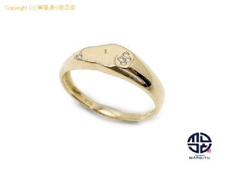 UFS スヌーピー K18 18金イエローゴールド ダイヤモンド リング 指輪 アクセサリー 約18号 【 TM2310079 】の基本紹介画像