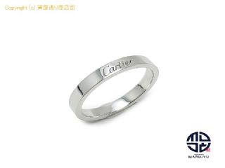 カルティエ CARTIER Cartier カルティエ PT950 プラチナ C ドゥ カルティエ ウェディング リング 指輪 57号 アクセサリー 【 TM2310083 】の基本紹介画像