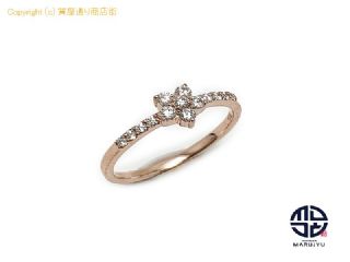 K10 10金ピンクゴールド ダイヤモンド H&C ハート&キューピット 指輪 リング 約10号 アクセサリー 【 TM2310084 】の基本紹介画像