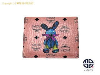 エムシーエム MCM エムシーエム ラビット 兎 ロゴ 札入れ付き カードケース パスケース コンパクトウォレット ※ポスト投稿でのご発送になります。 【 TM2310113 】の基本紹介画像
