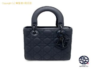 クリスチャン ディオール DIOR ディオール LADY DIOR MY ABCDIOR レディーディオール スモール ウルトラマット ハンドバック 2WAYショルダーバック 【 TM2310125 】の基本紹介画像