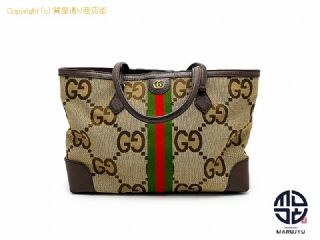 グッチ GUCCI グッチ 631685 オフディア ジャンボGG トートバック 大ぶり 大容量 バック 【 TM2311200 】の基本紹介画像