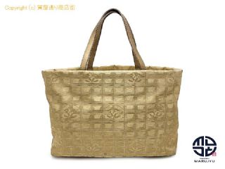シャネル CHANEL シャネル ゴールド色 ニュートラベルライン トートバック 【 TM2312057 】の基本紹介画像