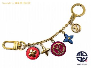 ルイ ヴィトン LOUIS VUITTON ルイヴィトン チェーン プレッピーフラワーチャーム M00353 バックチャーム キーリング キーホルダー 【 TM2312068 】の基本紹介画像