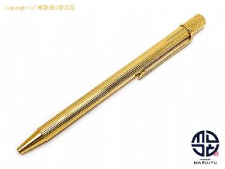 カルティエ CARTIER Cartier カルティエ マスト ドゥ ゴドロン ツイスト式 ゴールド金具 ボールペン 筆記具 【 TM2312077 】の基本紹介画像