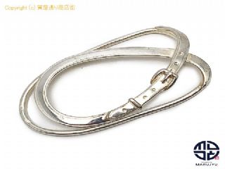 エルメス HERMES エルメス SV925 シルバー ベルト型マネークリップ 札ばさみ ビルクリップ 【 TM2312110 】の基本紹介画像