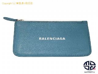 バレンシアガ BALENCIAGA バレンシアガ 637130 ブルー カードケース コインケース 財布 サイフ 【 TM2312159 】の基本紹介画像