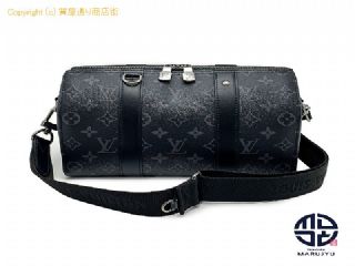 ルイ ヴィトン モノグラムエクリプス LOUIS VUITTON ルイヴィトン モノグラム エクリプス シティ・キーポル メンズ ショルダーバック M45936 【 TM2312168 】の基本紹介画像