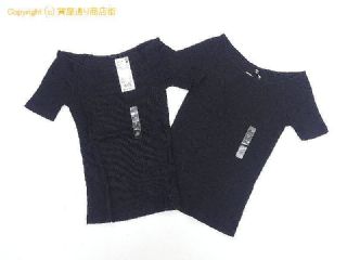 ユニクロ UNIQLO リブバレエネックT 2点セット 【 OS54928 】の基本紹介画像