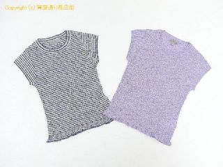 ジェイクルー J.CREW メリノウールリネン混キャップスリーブクルーネックセーター2点セット 【 OS54929 】の基本紹介画像
