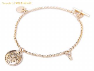 エルメス エクスリブリス エルメス HERMES 750PG エクスリブリス ブレスレット ダイヤ0.04ct 【 SA72514 】の基本紹介画像