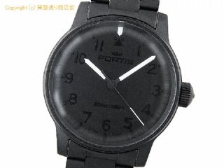 フォルティス ブラックアウト フォルティス FORTIS メンズ腕時計 ブラックアウト 595.18.41MBO 【 SA66051 】の基本紹介画像