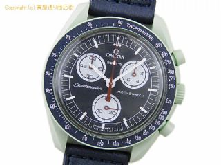 オメガ オメガxスウォッチ OMEGAxSWATCH メンズ腕時計 ムーンスウォッチ MISSION ON EARTH SO33G100 【 SA66060 】の基本紹介画像