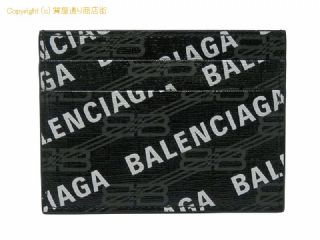 バレンシアガ バレンシアガ BALENCIAGA カードケース 594309 ブラック 【 SA531983 】の基本紹介画像