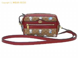 グッチ グッチ GUCCI ミニGGスプリーム ドラえもんコラボ ショルダーバッグ 647784 【 SA532055 】の基本紹介画像
