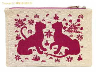 エルメス エルメス HERMES フラットポーチ ニューヨッティングPM レオパード ブーゲンビリア 【 SA532085 】の基本紹介画像