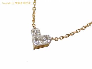スタージュエリー スタージュエリー STAR JEWELRY K18 ミステリアスハート ダイヤ ネックレス 0.28ct 【 SA72625 】の基本紹介画像