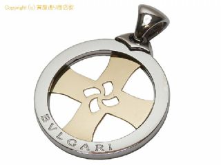 ブルガリ ブルガリ BVLGARI SS/750YG トンド クロス ペンダント 【 SA72628 】の基本紹介画像