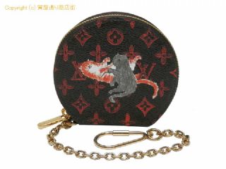 ルイ ヴィトン ルイ・ヴィトン LOUIS VUITTON キャットグラム チェーン付コインケース マイクロ・ポワットシャポー M63886 【 SA532144 】の基本紹介画像