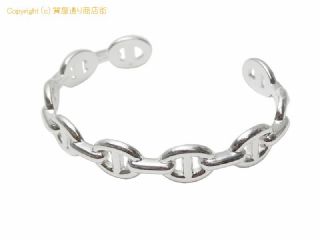 エルメス エルメス HERMES シェーヌダンクル アンシェネMM ブレスレット/バングル シルバー925 LG 【 SA532254 】の基本紹介画像