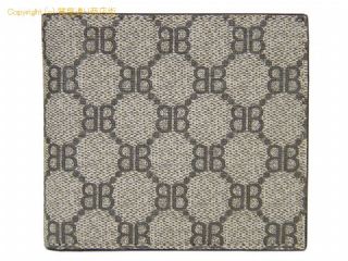 バレンシアガ グッチxバレンシアガ ザハッカープロジェクト バレンシアガ BALENCIAGA グッチxバレンシアガ ザハッカープロジェクト 二つ折り財布 680403 【 SA532256 】の基本紹介画像