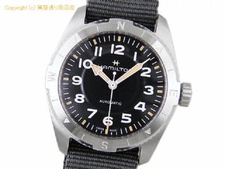 ハミルトン カーキ ハミルトン HAMILTON メンズ腕時計 カーキ フィールド エクスペディション H70225930 自動巻 NATOストラップ 【 SA66443 】の基本紹介画像