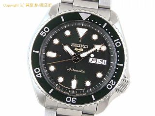 セイコー セイコー5 セイコー SEIKO メンズ腕時計 セイコー5 スポーツ SBSA013 自動巻 デイデイト グリーン 【 SA66453 】の基本紹介画像