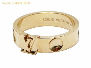 ルイ・ヴィトン ルイ・ヴィトン LOUIS VUITTON 750YG 指輪 リング アンプラントLV Q9K96J サイズ56 【 SA72645 】の基本紹介画像
