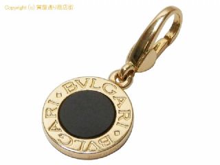 ブルガリ ブルガリ BVLGARI 750YG ブルガリブルガリ オニキス チャーム/ペンダント 【 SA72644 】の基本紹介画像