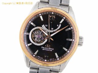 オリエントスター セミスケルトン オリエントスター ORIENT STAR メンズ腕時計 セミ スケルトン RK-AT0005Y 自動巻 パワーリザーブ ブラウンダイヤル 【 SA66462 】の基本紹介画像