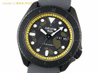 セイコー セイコー5 セイコー SEIKO メンズ腕時計 セイコー5 スポーツ ワンピースコラボレーション限定モデル サンジ SBSA155 自動巻 デイデイト ONE PIECE 【 SA66465 】の基本紹介画像