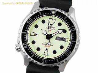 シチズン プロマスター シチズン CITIZEN メンズ腕時計 プロマスター ダイバーズ NY0040-09W 自動巻 200m防水 蓄光ダイヤル デイデイト 【 SA66473 】の基本紹介画像