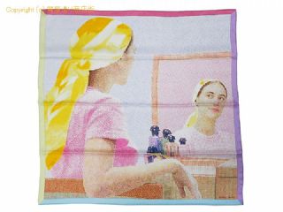 エルメス エルメス HERMES シルク スカーフ カレ70 シルクのまなざし ジョーヌ/ローズ/ブルー 【 SA532440 】の基本紹介画像