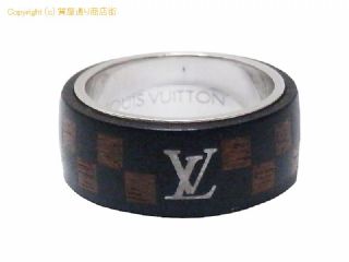 ルイ ヴィトン ルイ・ヴィトン LOUIS VUITTON ダミエ ウッドリング/指輪 M99167 サイズ58 【 SA532439 】の基本紹介画像