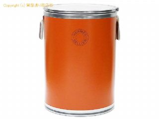 エルメス エルメス HERMES セリエ サドルボックス ラージ/大/トール 馬具入れ 道具箱 インテリア オレンジ 【 SA532457 】の基本紹介画像